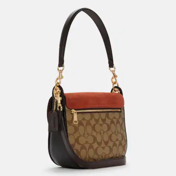 Authentic Coach Kleo Shoulder/Crossbody Bag 23 - Picture 2 of 7